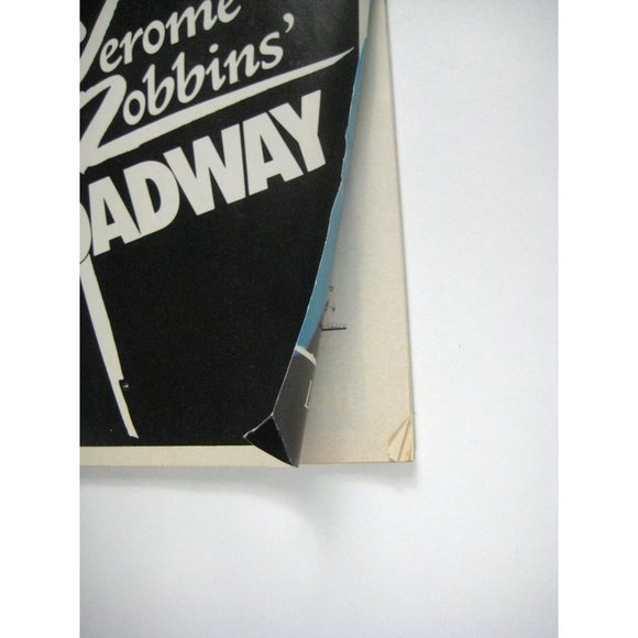 Jerome Robbins Broadway Playbill April 1989 Imperial Theatre Robert La Fosse - Picture 2 of 8